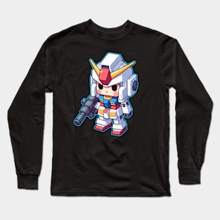 Chibi Gundam Long Sleeve T-Shirt